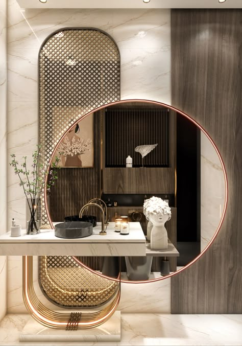 Dressing Mirror Designs, Contemporary Dressing Tables, Toilet Design Modern, Mirror Dressing Table, Mirror Dressing, Washbasin Design, Dressing Table Design, Bathroom Decor Luxury, Washroom Design