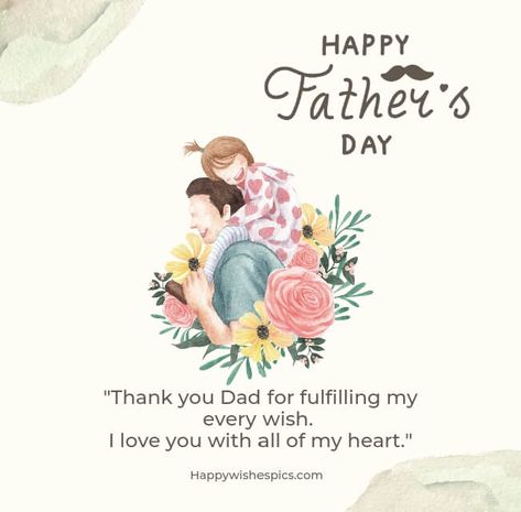 Happy Father’s Day 2023 Message From Daughter | Wishes Pics Happy Fathers Day Wishes From Daughter, Happy Fathers Day From Daughter, Fathers Day Wishes From Daughter, 2023 Message, Message For Father, Happy Father's Day Wishes, My First Teacher, Poems In English, Happy Fathers Day Images