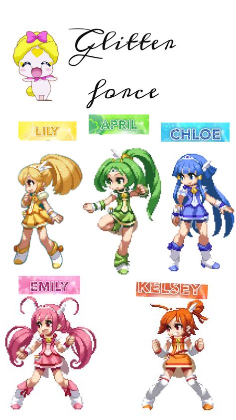 Glitter Force Characters, Magical Girl Aesthetic, Cute Funny Cartoons, What To Draw, Glitter Force, Cosplay Outfits, Just Girly Things, Funny Cartoons, Magical Girl