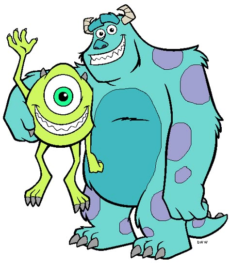 *MIKE & SULLEY ~ Monsters Inc., 2001 Monsters Inc Clipart, Monster Company, Monsters Inc Baby Shower, Monster Co, Monsters Inc Baby, Sully Monsters Inc, Monsters Inc University, Mike And Sully, Monster Inc Birthday