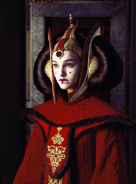 Queen Amidala Costume, Amidala Costume, Scene Queen, Queen Amidala, Star Wars Padme, Phantom Menace, The Phantom Menace, Behind The Scene, The Phantom