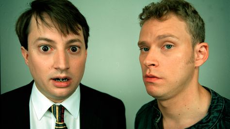 The 16 Things That Happen on Your First Day of a New Job #PeepShow Mark Corrigan, Mitchell And Webb, Olivia Coleman, The Odd Couple, British Sitcoms, Minnie Driver, David Mitchell, Netflix Tv Shows, Odd Couples