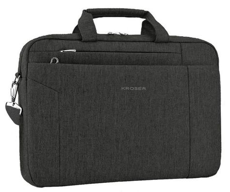 Amazon.com: KROSER Laptop Bag 15.6 Inch Briefcase Shoulder Messenger Bag Water Repellent Laptop Bag Satchel Tablet Bussiness Carrying Handbag Laptop Sleeve for Women and Men-Grey: Computers & Accessories Best Backpacks For College, Laptop Carrying Case, Sleeve For Women, Laptop Messenger Bags, Luggage Strap, Laptop Bag For Women, Best Computer, Laptop Briefcase, Luggage Straps