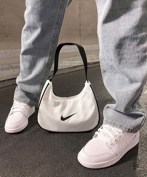 Nike Reworked, Mini Shoulder Bags, Trendy Purses, Best Designer Bags, Aesthetic Bags, Nike Bags, Girly Bags, Handbags Fashion, Chic Bags