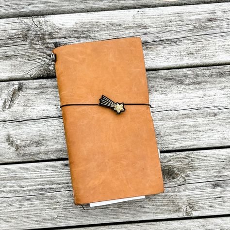 The Charm(s) of My Travelers Notebooks | Patreon Types Of Journals, Interview Style, Rock And Pebbles, Midori Travelers Notebook, Vintage Type, Black Cover, Love Charms, Vintage Labels, Antique Stores