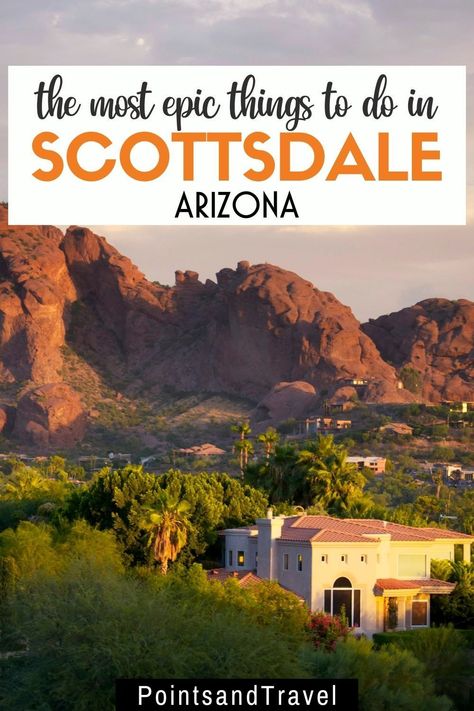 The Most Epic Things to do in Scottsdale, AZ. From golfing at one of our world-famous courses to hiking Camelback Mountain, there’s something for everyone here in Scottsdale! Here's your ultimate guide to all things to do in Scottsdale that you can’t miss out on while visiting this awesome city! scottsdale arizona things to do | | weekend in scottsdale arizona | scottsdale arizona hiking | scottsdale arizona itinerary | what to do in scottsdale arizona | arizona travel | Scottsdale In October, Weekend In Scottsdale Arizona, What To Do In Scottsdale Az, Outfits For Scottsdale Arizona, Scottsdale Arizona Things To Do, Things To Do In Scottsdale Az, Camelback Mountain Arizona, Spring Training Arizona, Arizona Itinerary