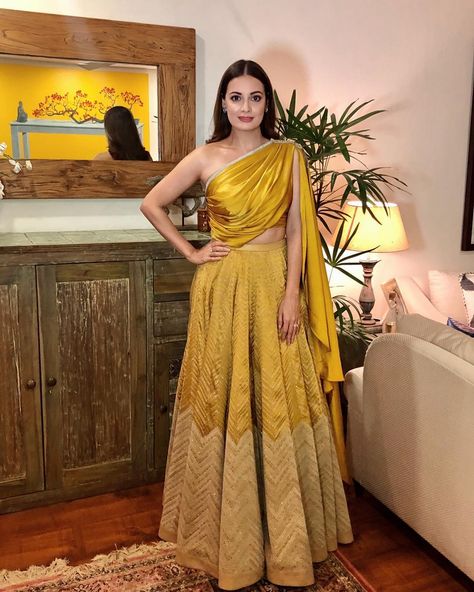 Celebrating a beautiful marriage ❤️ Congratulations Isha and Anand! #IshaKiShaadi  Outfit @shantanunikhil  Jewellery @golecha_jewels… Marriage Congratulations, Diya Mirza, Shantanu And Nikhil, Beautiful Marriage, Mehndi Outfit, Wedding Trousseau, Dia Mirza, Festive Collection, Special Pictures