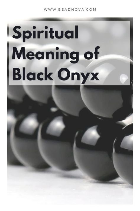 What Is The Spiritual Meaning of Black Onyx? - Beadnova Onyx Meaning, Crystals Energy, Black Onyx Jewelry, Onyx Crystal, Emotional Strength, Black Onyx Bracelet, Become Wealthy, Lost My Job, Spiritual Power