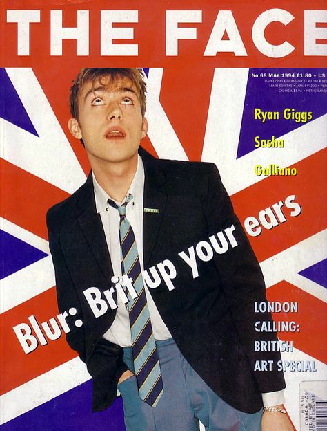 Damon Albarn Silly Murdoc, Face Magazine, Blur Band, The Face Magazine, Ryan Giggs, Rock Festival, Damon Albarn, Karl Kani, 90s Music