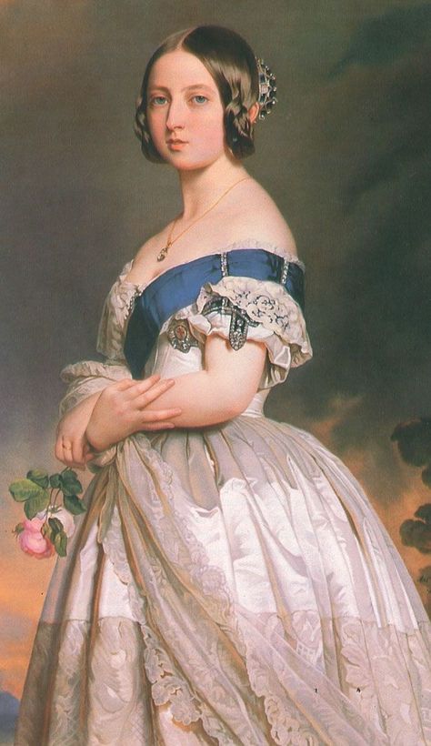 Queen Victoria Faulty Towers, Franz Xavier Winterhalter, Christmas Competition, Young Queen Victoria, Franz Xaver Winterhalter, Era Victoria, Queen Victoria Family, Queen Victoria Prince Albert, Small Crown