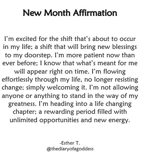 Positive Job Interview Affirmations, Loa Journal, Week Affirmation, New Month Affirmations, Month Affirmations, Weekly Affirmations, Health Affirmations, Healing Affirmations, Gratitude Affirmations