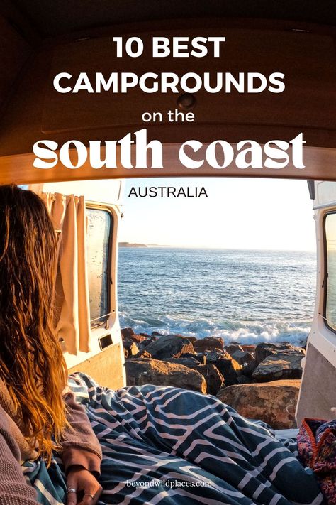 A guide to the best camping on South Coast of New South Wales, including beachfront camping and campsites in national parks on the beautiful south coast from Sydney to Eden in NSW, Australia #vanlife #australia #travelaustralia #camping #southcoast #newsouthwales Vanlife Australia, South Coast Nsw, Australia Trip, New Zealand Itinerary, Melbourne Travel, Nz Travel, Australia Itinerary, California Camping, Trip Destinations