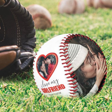 Baseball Valentine, Best Boyfriend Ever, Valentines Gift For Boyfriend, Valentine Gift Ideas, Valentines Day Photos, Bf Gifts, Love My Girlfriend, Boyfriend Valentine, Boyfriend Photos