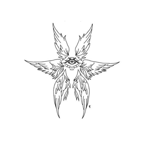 Real Angels Tattoo, Seraphim Angel Drawing, Throne Angel Tattoo, Biblicly Accurate Angle Tattoo, Biblicly Accurate Angle, Seraphim Design, Biblical Angel Drawing, Bible Angel Tattoo, Angel Tattoo Simple