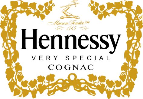 Hennessy Label Printable Free, Hennessy Logo Design, Alcohol Logo Design, Hennessy Logo, Hennessy Label, Liquor Cake, Formal Cooler, Wedding Couple Cartoon, Bottle Labels Printable