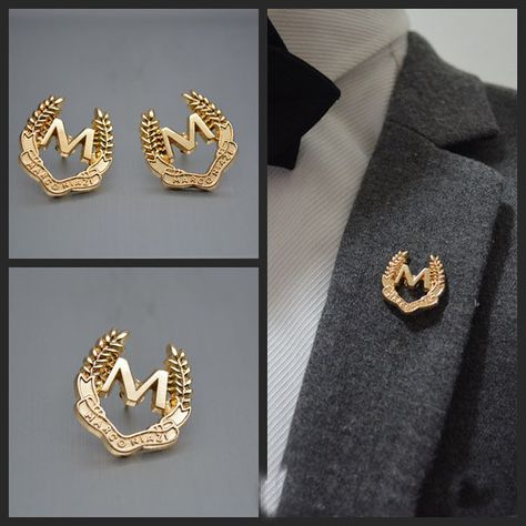 Gold Hand Ring, Buckle Jewelry, Men's Brooch, Brooch Corsage, Braid Jewelry, Suit Vintage, Brooch Men, Gold Chain Design, Mens Fashion Business