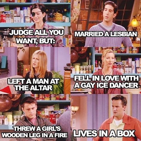 Freelee The Banana Girl, Friends Best Moments, Friend Jokes, Friends Episodes, Ross Geller, Friends Moments, Friends Series, Phoebe Buffay, Friend Memes