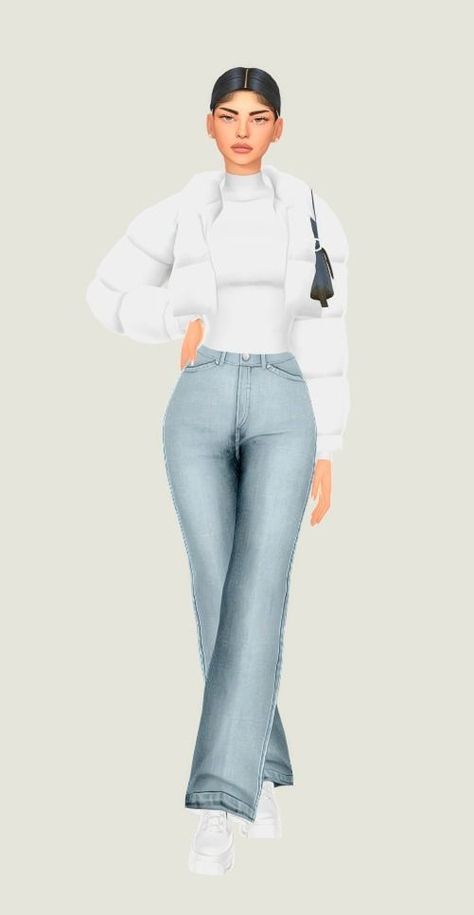 Sims 4 Mods Clothing Outfit Women, Cute Sims Clothes Cc, Sims 4 Cc Coat Maxis Match, Sims 4 Cc Women Jeans, Sims 4 Lookbooks Cc Female, Sims 4 Female Jeans Cc, Sims 4 Clothes Winter, Sims Cold Weather Cc, Sims Cc Women