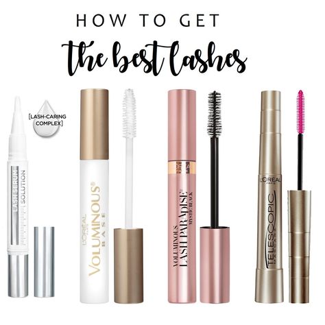 Drugstore Lash Serum, Best Drugstore Lash Serum, Lash Paradise Mascara Before And After, Mascara Telescopic Loreal, Cheap Lash Serum, Best Mascara Combo, Best Mascara For Length And Volume, Mascara Combos, Best Drugstore Lashes