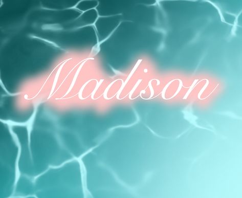 Madison Name Wallpaper, Madison Wallpaper Name, Madison Wallpaper, Madison Name, Contact Photos, Wallpaper Name, Teal Gradient, Acrylic Nails Coffin Pink, Name Wallpaper