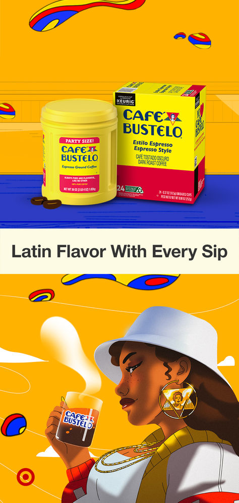 Cafe Bustelo, Preschool Reading, Helpful Things, Hispanic Heritage Month, Coffee Photography, Hispanic Heritage, Heritage Month, Big Blue, Healthy Cooking