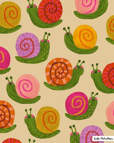 Cute Snail Drawings, Nursery Color Scheme, Diy Pottery Painting, Color Design Inspiration, Diy Pottery, Barn Quilts, Art Journal Pages, Watercolor Cards, Pottery Painting