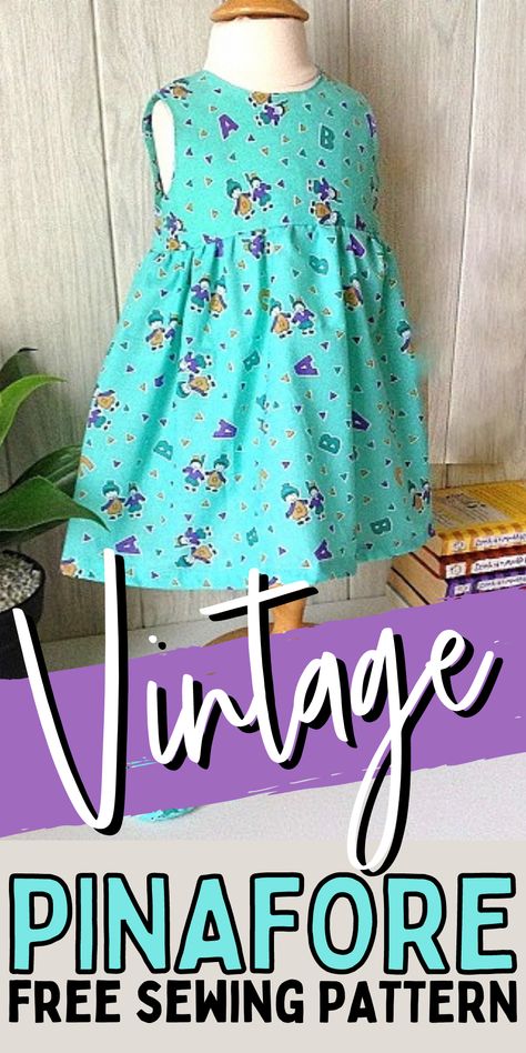 How to make a pinafore. Simple dress pattern. Easy DIY dress. Baby Pinafore Dress Pattern Free, Girls Pinafore Dress Pattern Free, Free Pinafore Dress Pattern, Pinafore Dress Pattern Free, Girls Pinafore Pattern, Girls Pinafore Dress Pattern, Kids Pinafore Dress, Toddler Dress Pattern Free, Easy Diy Dress