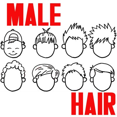 Learn how to draw cartoon boys' hair styles in several different ways. Cartoon hair isn't as hard to draw as you think it is. We will show you a few different styles to make things a bit easier for you. Boy Hair Drawing, Cartoon Drawings Of People, Draw Hair, Draw Cartoon, Male Hair, Cartoon Hair, 얼굴 그리기, Drawing Cartoon Characters, Boy Drawing