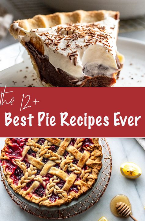 Love pie? These are the best pie recipes ever on Miss Allie's Kitchen & I know there's something here you'll love from chocolate to berry to pumpkin. There's a crust recipe that's easy and flakey, pumpkin, apple, chocolate, you name it! There are even savory recipes for Shepherds and taco pie. They're easy and always delicious! #pie #dessert #dessertrecipe Best Pie Recipes, Apple Chocolate, Yummy Pie Recipes, Fall Pies, Taco Pie, Pie Pumpkin, Easy Pie Recipes, Best Pie, Easy Pie