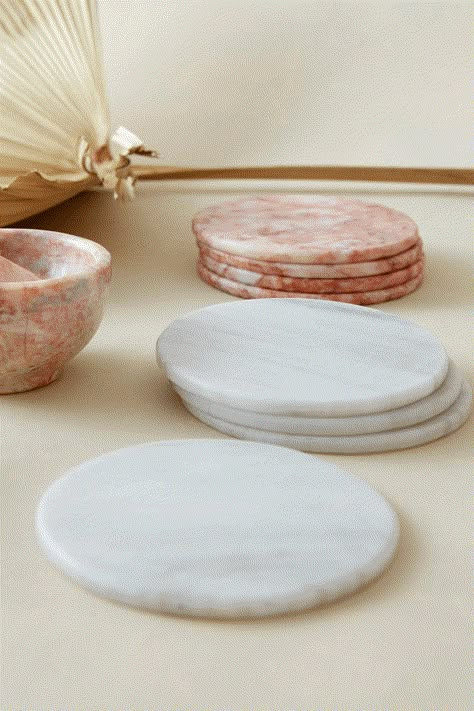 Marble Kitchenware, Marble Products, Marble Home Decor, Marble Bathroom Decor, Marble Aesthetic, Marble Bathroom Floor, Marble Home, Cool Coasters, Marble Tray