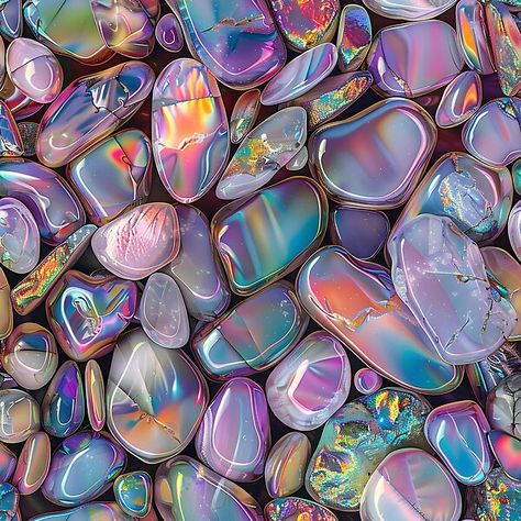 Opalized Labradorite Bismuth Geode Black Pearl  by dinaaaaaah | Redbubble Opal Aesthetic, Phone Customization, Shiny Things, Journal Gift, Black Opal, Black Pearl, Mask For Kids, Android Wallpaper, Gifts For Teens