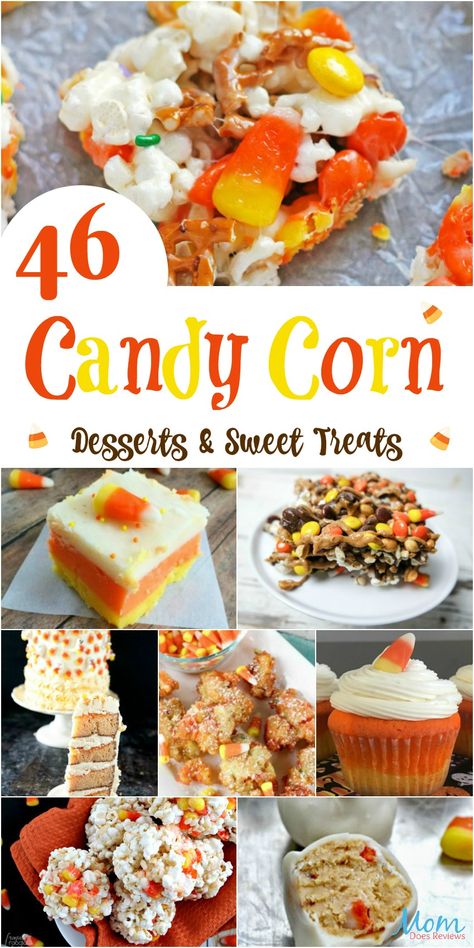 Candy Corn Desserts, Candy Corn Recipe, Sweet Treats Recipes, Fall Dessert Recipes, Thanksgiving Desserts, Halloween Desserts, Fall Desserts, Sweet And Salty, Pumpkin Recipes