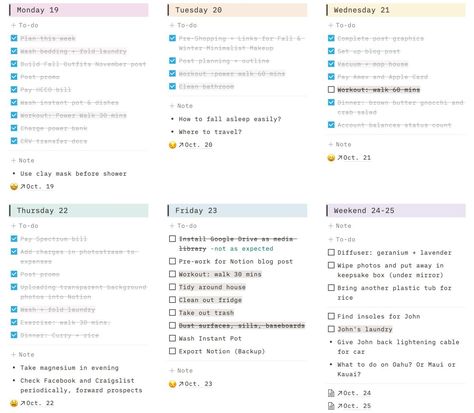 How To Plan Your Week With Notion + FREE Notion Weekly Planner Template | The Millennial Maven budgettool #goalplanner #plannerestudos #dailystudyplanner. Weekly Productivity Planner, Study Plan Notion, Weekly Notion Template, Notion Weekly Planner Template Free, Notion Weekly Schedule, Notion Budget Template Free, Weekly Agenda Notion, Notion To Do List Template, Notion Weekly Planner