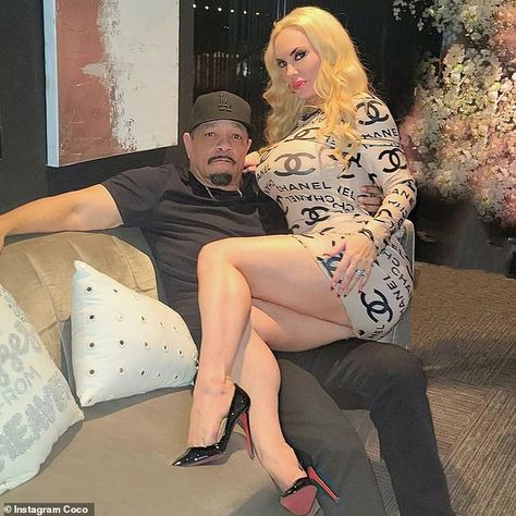 21-years-strong: Ice-T, 63, and Coco, 42, celebrated their 21st anniversary at the Havana Nights themed New Year’s Eve party at The Clarendon Hotel Ice Tea Wife Coco, Ice T And Coco 2000s, Ice T And Coco, Coco Austin, 21st Anniversary, Ice T, Havana Nights, New Year’s Eve, Girl Wallpaper