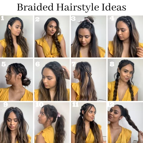 Hi here I demonstrate different ways you guys can wear braids. This is great for back to school or summer hairstyles. I did not go in depth as far as how t... Easy Braided Hairstyle, Braid Videos, Braided Hairstyle, Hair Stylies, Work Hairstyles, Hair Braid, Hairdo For Long Hair, Braided Hairstyles Tutorials, Sporty Hairstyles