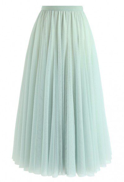 Tulle Maxi Skirt, Chiffon Maxi Skirt, Tulle Midi Skirt, 2021 Fashion, Chiffon Maxi, Lace Crop Tops, Green Skirt, Vintage Skirt, Skirt Fashion