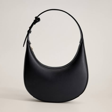 Small Black Bags Handbags, Designer Shoulder Bags For Women, Black Handbags For Women, Simple Handbag, Black Over The Shoulder Bag, Small Black Purse Handbags, Simple Shoulder Bag, Handbag Brands, Shoulder Handbag