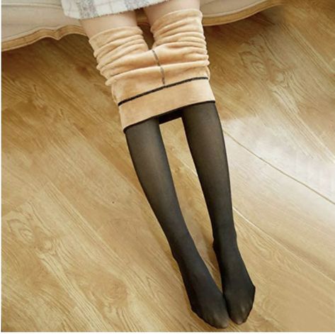 Flatten Tummy, Warm Pants, Warm Leggings, Fleece Leggings, Winter Leggings, Black Pantyhose, Womens Tights, Clothes Collection, Winter Fashion Outfits