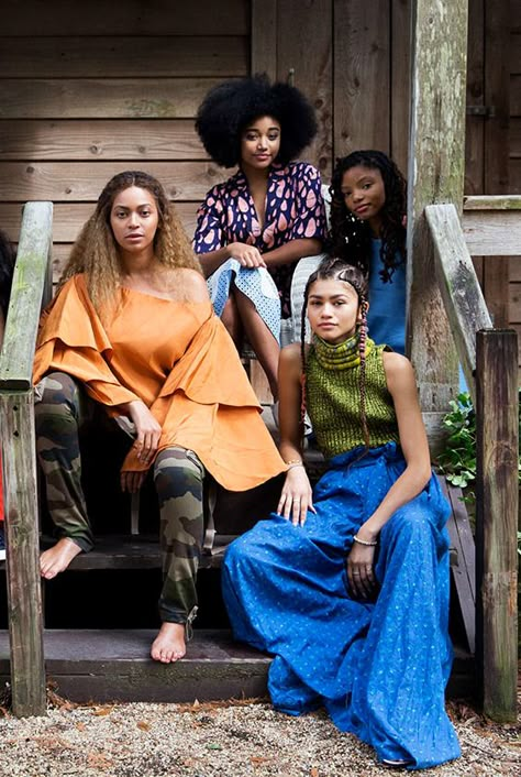 “LEMONADE” behind the scenes. Estilo Zendaya, I Love Being Black, Zendaya Style, Halle Bailey, Zendaya Coleman, Thug Life, Black Excellence, Dakota Johnson, Black Culture