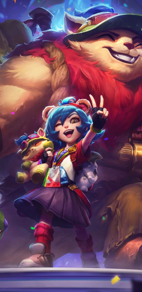 Annie League Of Legends Art, Annie Lol, League Of Legends Wallpapers, Cosplay Lol, Annie League Of Legends, 2019 Wallpaper, Cosplay League Of Legends, Legend Images, Lol Champions