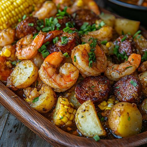 Sheet Pan Shrimp Bake with Andouille Sausage Recipe 🍤- Flavorful & Easy - Perfect for Quick Dinners - Digital Download 🦐Experience a delightful burst of flavors with our Sheet Pan Shrimp Bake with Andouille Sausage recipe. This one-pan wonder combines succulent shrimp and savory andouille sausage with a corn and potatoes, all roasted to perfection. Ideal for busy evenings, this dish delivers bold, satisfying flavors with minimal cleanup. What You'll Get:⬇️⬇️ 🍤Sheet Pan Shrimp Bake with Andoui Seafood Christmas Dinner Ideas, Shrimp Sausage Corn Potatoes, Shrimp Bake, Andouille Sausage Recipes, Sheet Pan Shrimp, Pan Shrimp, Printable Recipes, Sheet Pan Dinners Recipes, Boiled Food