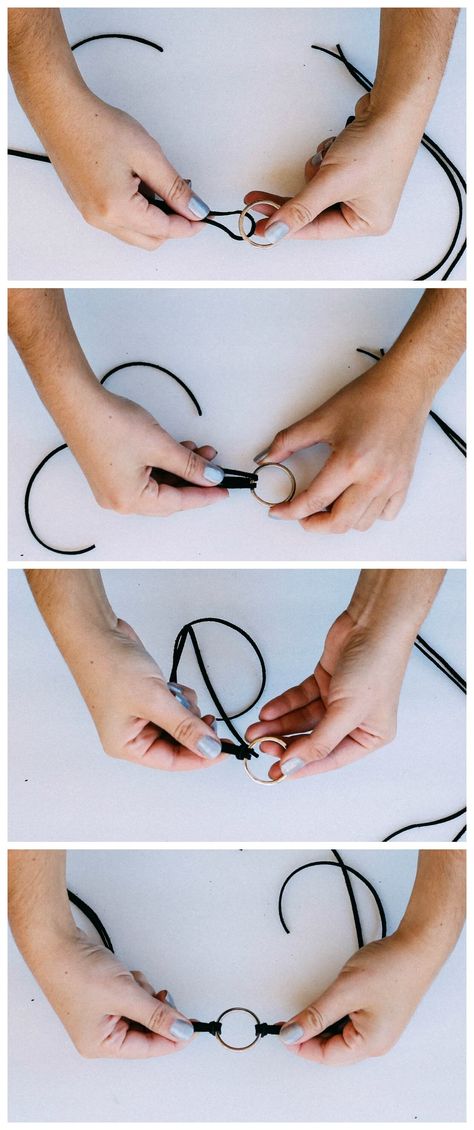 DIY Choker Necklace (Three Ways) | Sincerely Katerina Leather Choker Diy, Choker Diy, Do It Yourself Ideas, Diy Choker Necklace, Diy Crafts Ideas, Garage Organisation, Diy Choker, Bright Lips, Leather Choker Necklace