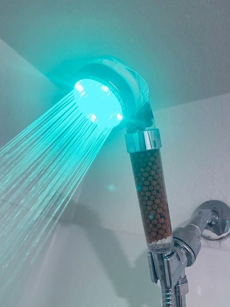 shower head best shower head shower self care shower routine Shower Water Filter, Led Shower Head, Shower Head Filter, Deep Exfoliation, Face Scrubber, Waterproof Led Lights, Shower Lighting, Shower Filter, Smart Lights