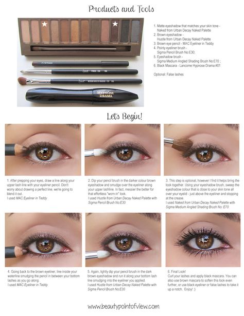 Simple Everyday Eye Makeup - full pictorial now available at www.beautypointofview.com Beauty Point Of View - Beauty Fashion Lifestyle Simple Everyday Eye Makeup, Maquillaje Simple, Everyday Eye Makeup, Makeup Tip, Face Tips, Eye Makeup Styles, Smink Inspiration, Beauty Make-up