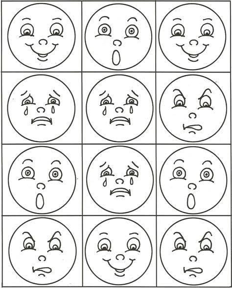 Ignoring People, Emotions Preschool, Feelings Activities, Emotions Activities, Islamic Kids Activities, 얼굴 그리기, Kids Learning Activities, Toddler Learning Activities, Preschool Learning Activities