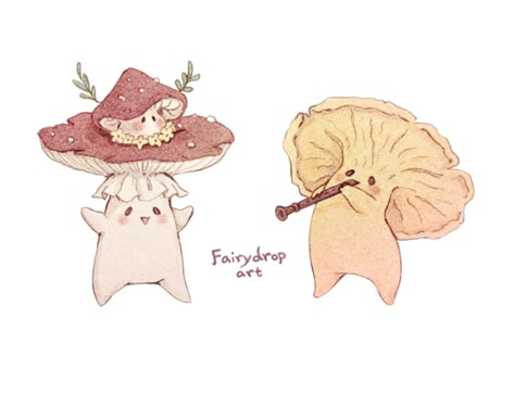 Arte Indie, Mushroom Drawing, Arte Sketchbook, Mushroom Art, Cute Creatures, Creature Art, Pretty Art, Drawing Inspiration, Cool Drawings