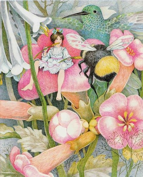 Fairy Tales Artwork, Susan Jeffers, Snowy Evening, Jill Barklem, Tom Thumb, Kids Art Class, Vintage Fairy, Childrens Books Illustrations, Robert Frost