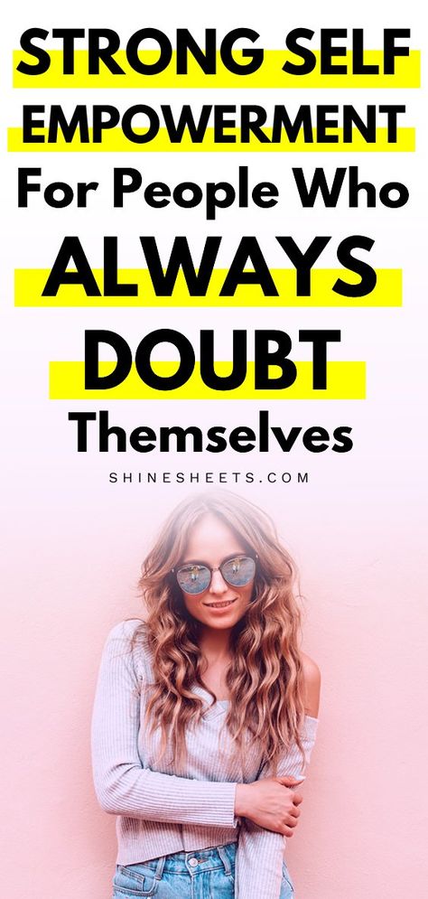 Empowerment Affirmations, Stop Doubting Yourself, Grow As A Person, Doubting Yourself, Happy Sunday Quotes, Trust Your Gut, Best Friendship Quotes, Self Confidence Tips, Learning To Trust