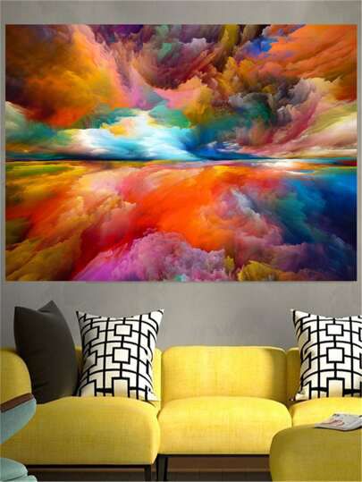 Cloud Pattern DIY Diamond Painting Without FrameI discovered amazing products on SHEIN.com, come check them out! Mom Painting, Abstract Painting Diy, Art Nouveau Interior, Abstract Techniques, Easy Art Projects, Soyut Sanat Tabloları, Clouds Pattern, Diy Diamond Painting, Painting Lessons