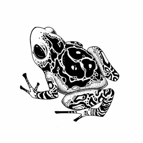 Poison Frog, Mandala Tattoos, Frog Tattoos, Tattoos Geometric, Tattoo Portfolio, Frog Art, Tattoo Flash Art, Black Ink Tattoos, Art Tattoos